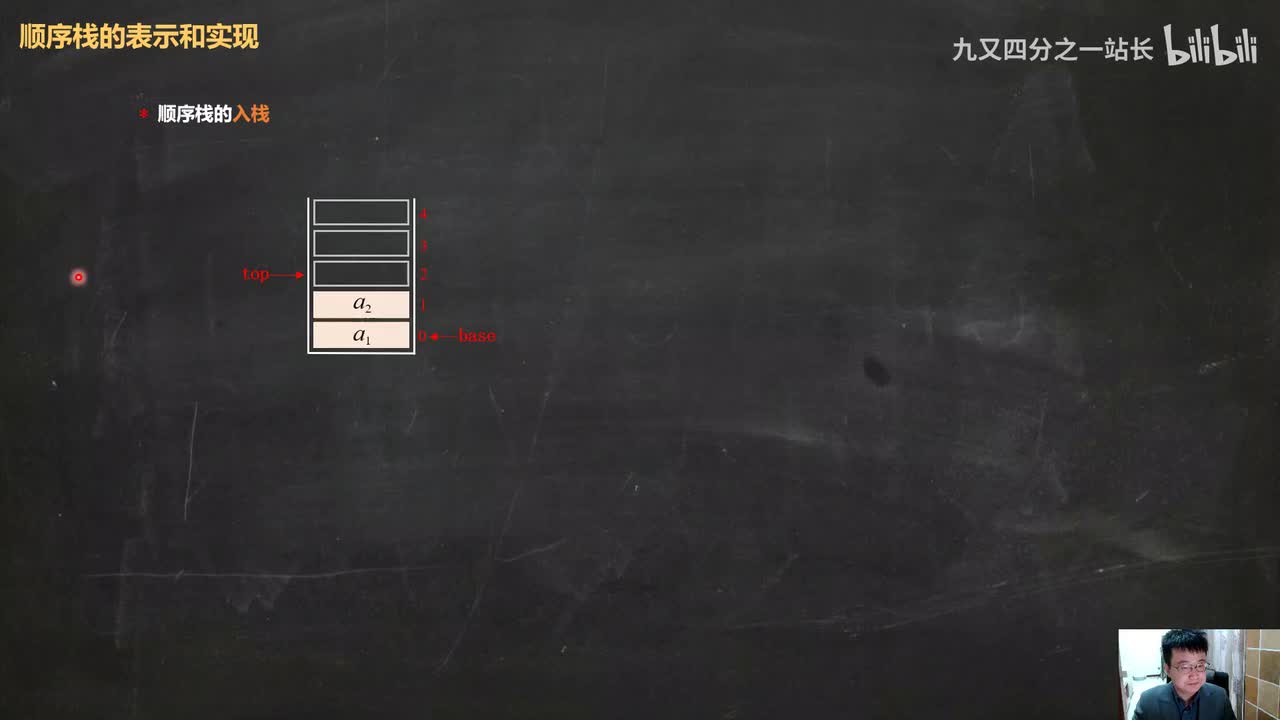 第3章栈和队列_08顺序栈的操作_入栈_出栈