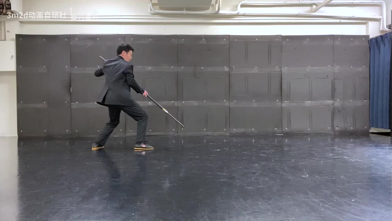 【长武器(LongWeapon)】格挡→直刺