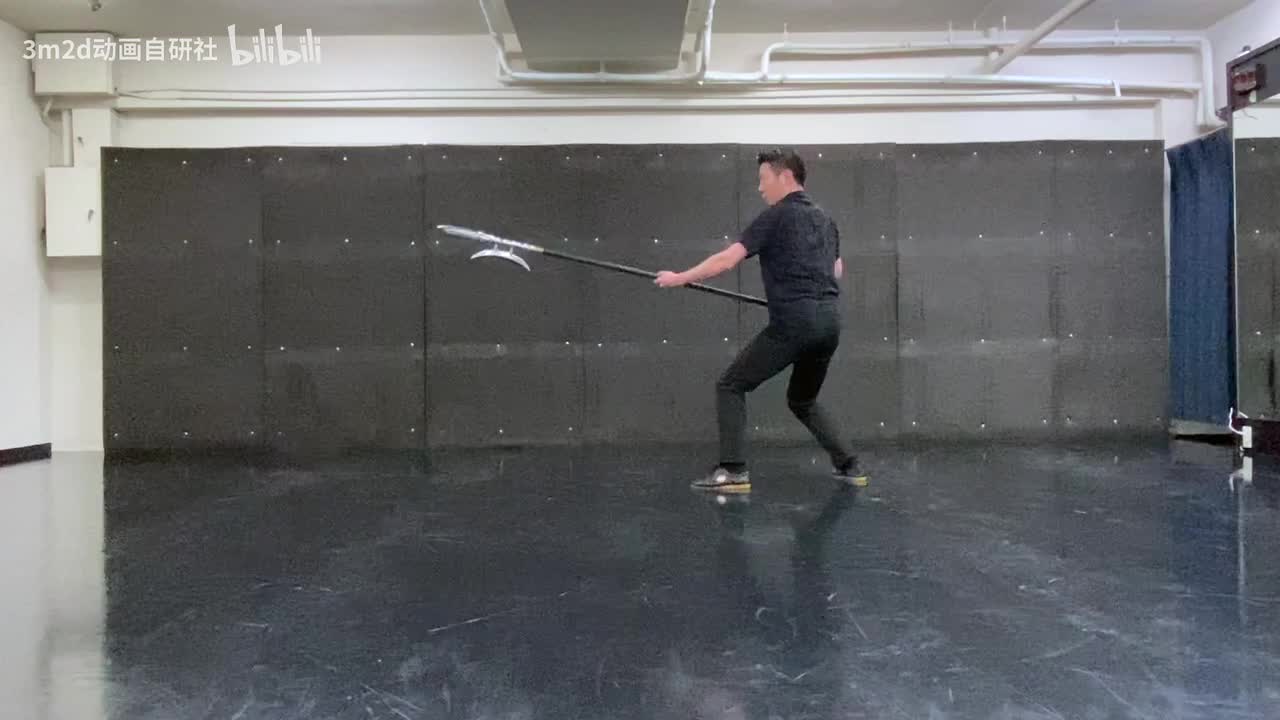 【长武器(LongWeapon)】竖劈→直刺