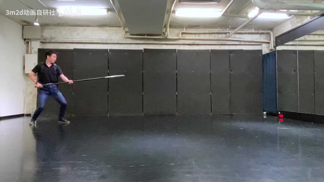 【长武器(LongWeapon)】直刺x2→360°旋转→竖劈→直刺→大风车