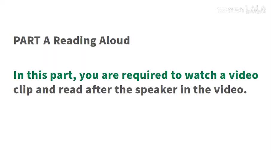 2019年广东高考英语听说考试 C卷 【Part A】Exercise