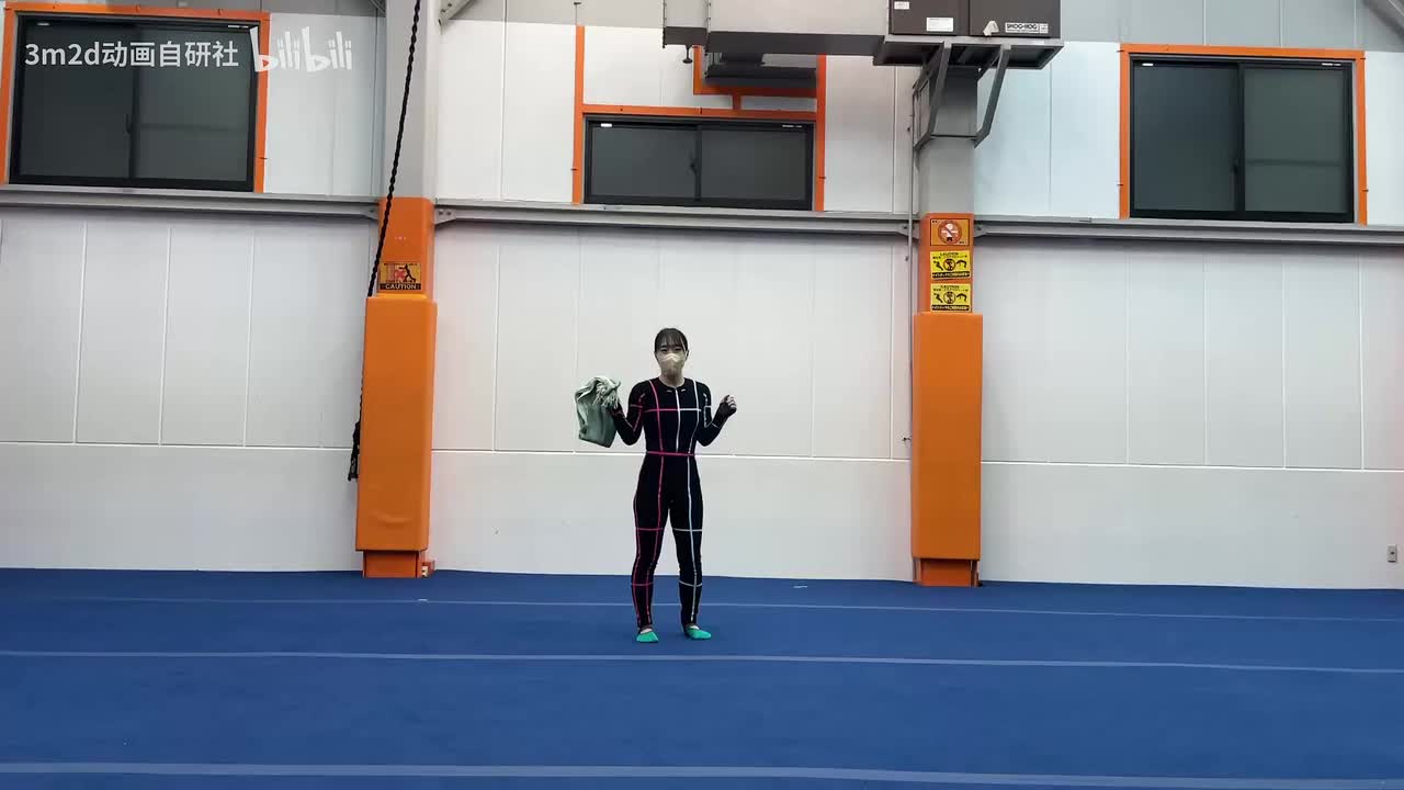 【待机动作】“啊~加油~加油”[用毛巾鼓劲&欢呼]