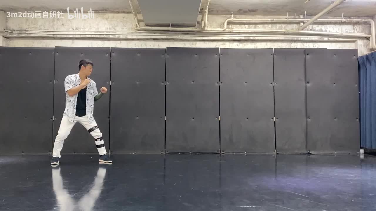 【拳】上步→重拳