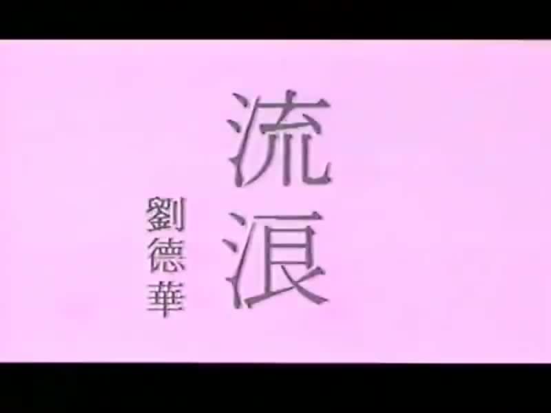 刘德华经典歌曲MV大合集-35-刘德华-流浪