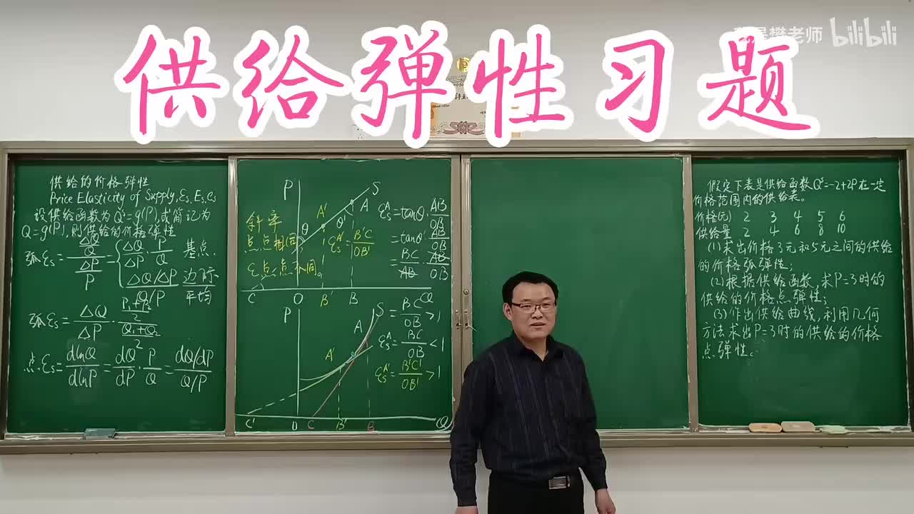 2.8.4供给价格弹性习题