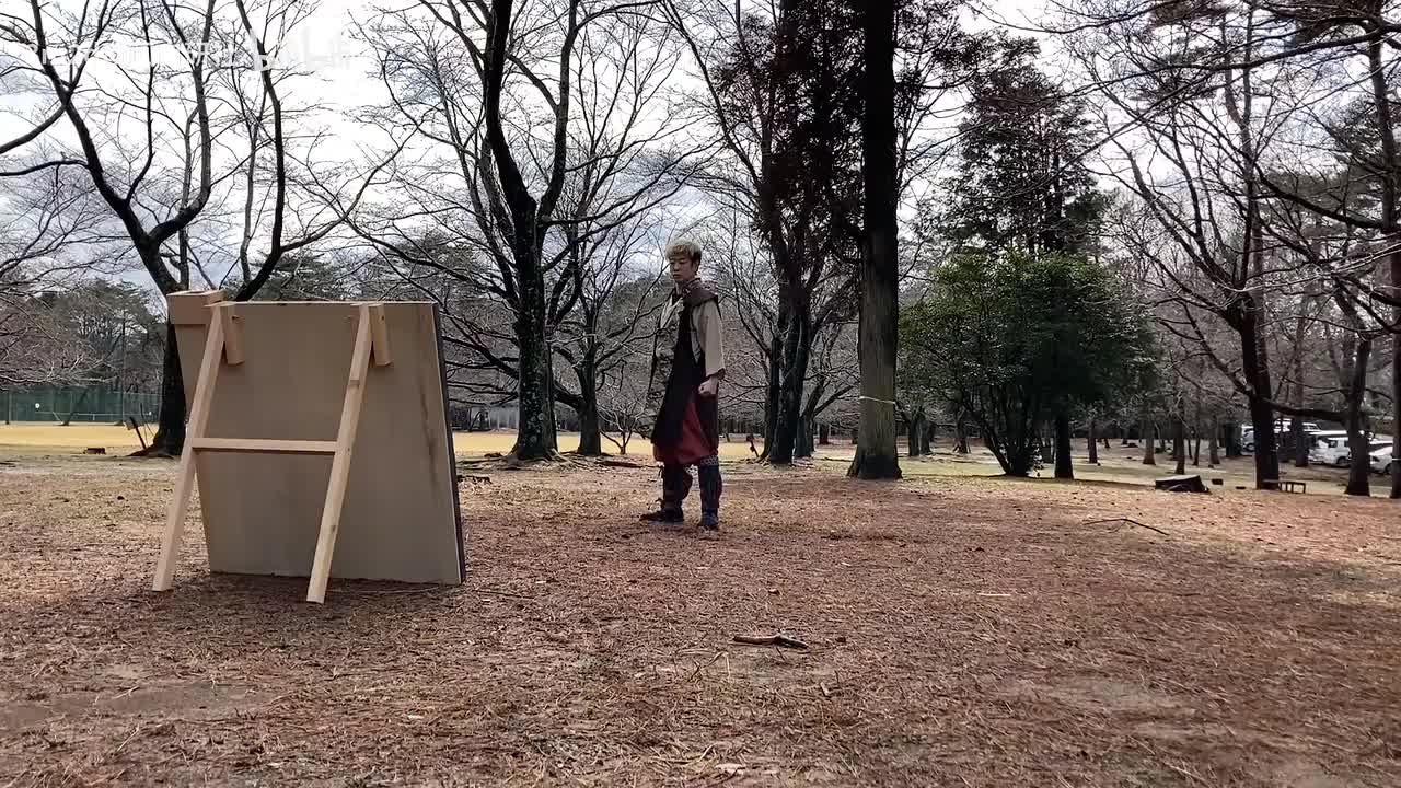 【暗器】反手掷出