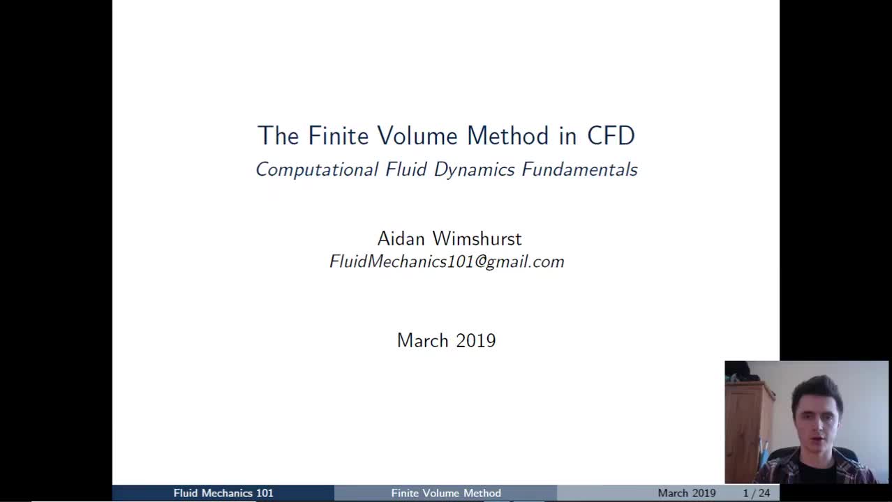 CFD理论12 控制方程的求解（N-S有限体积法） 对流项离散 离散格式应用原因_高清 720P