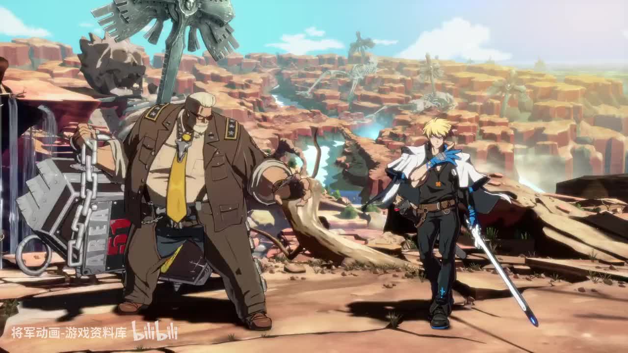 19.狄金森-罪恶装备·斗争-act游戏动画参考-将军动画录制