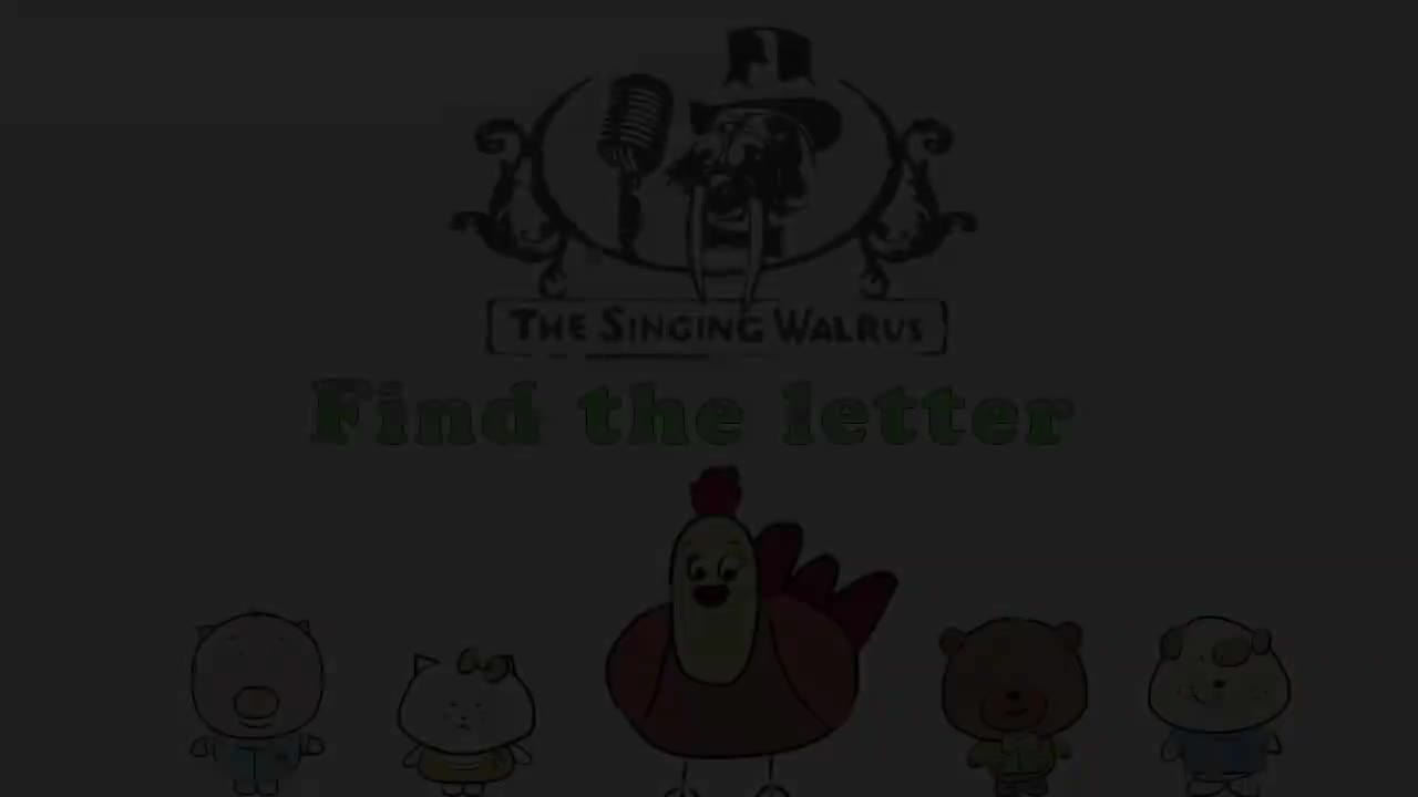 Alphabet Games - Find the Letter T