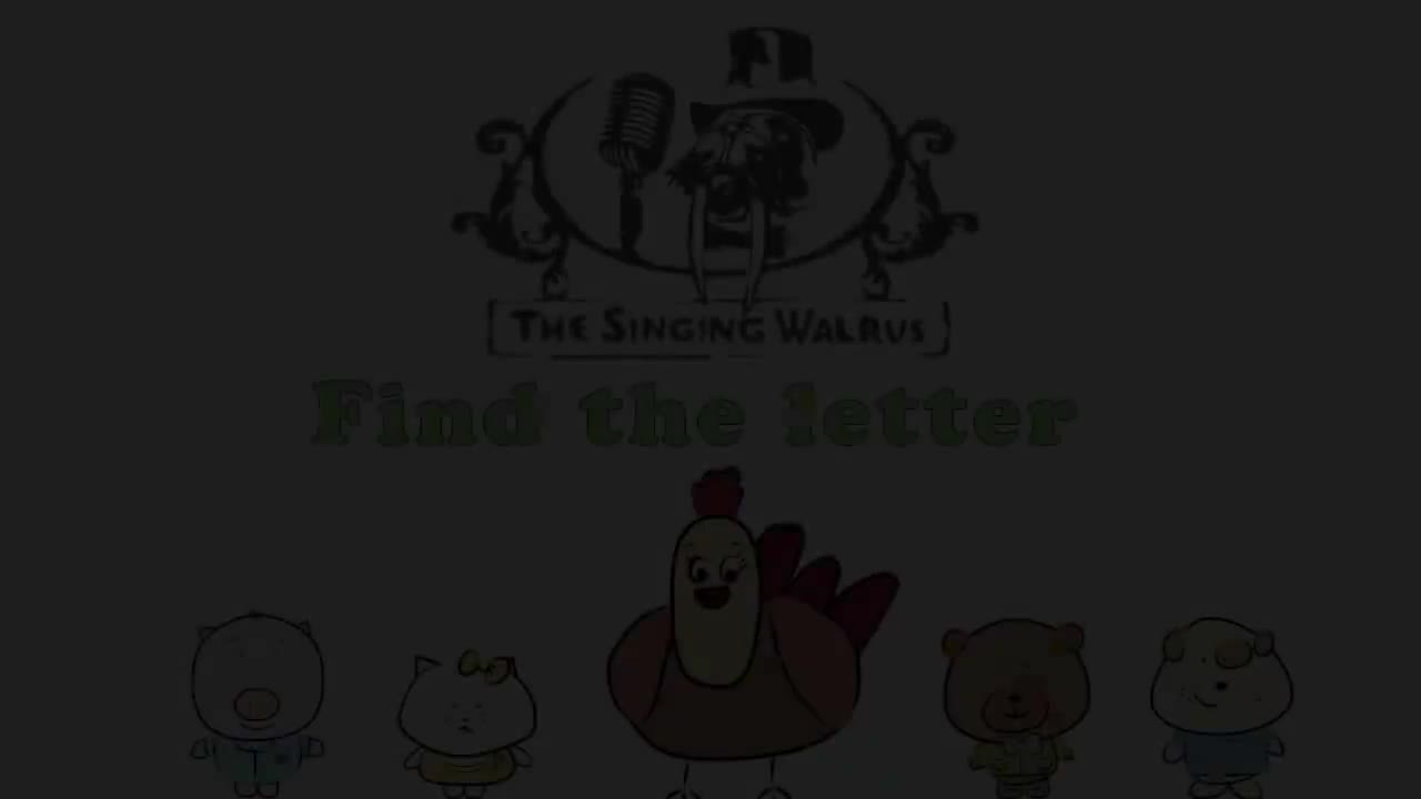 Alphabet Games - Find the Letter G