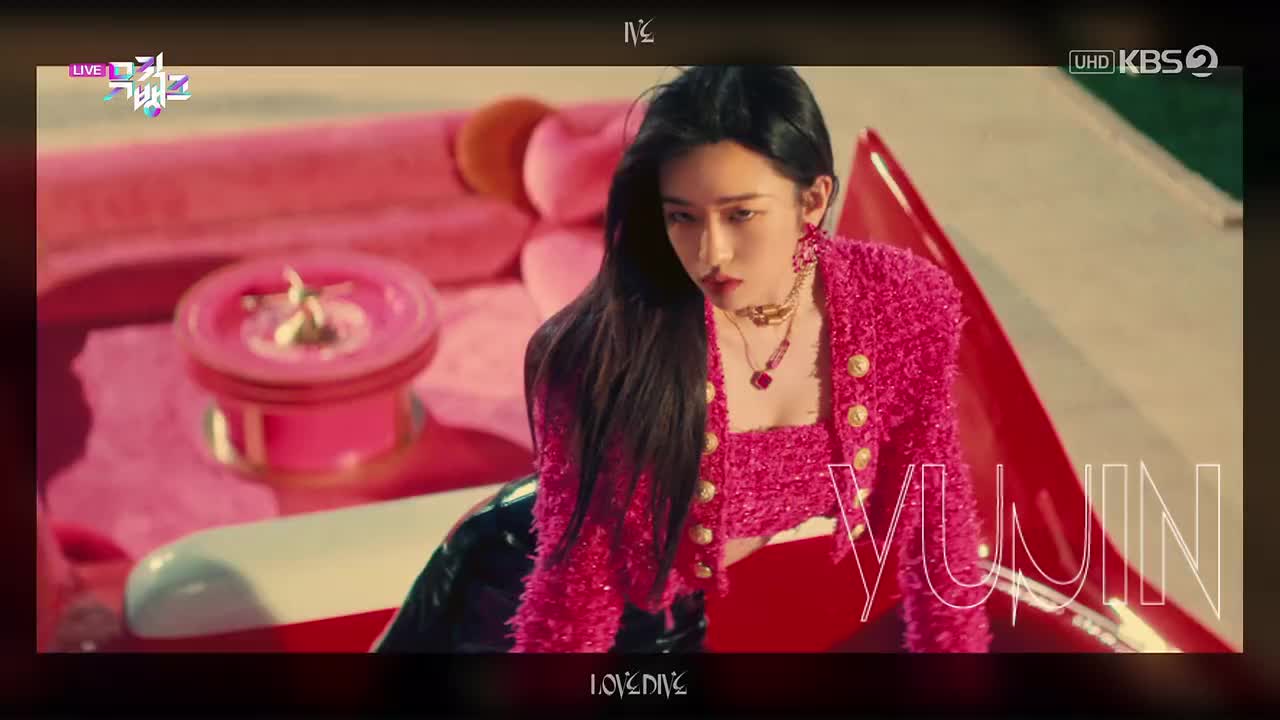 220408 KBS UHD Music Bank IVE - LOVE DIVE