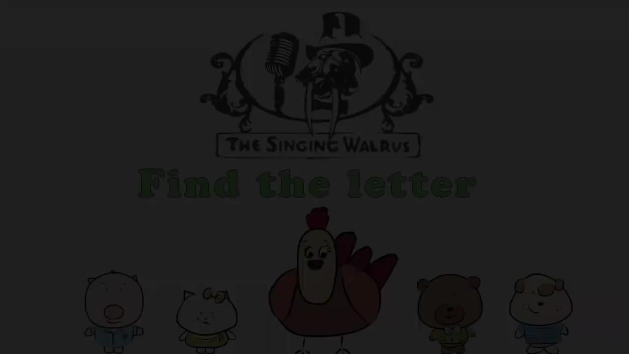 Alphabet Games - Find the Letter L