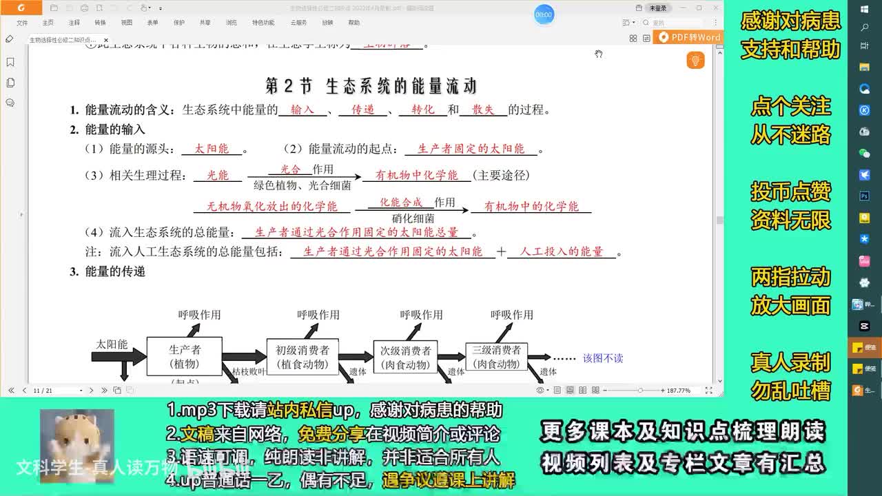 3.2生态系统的能量流动