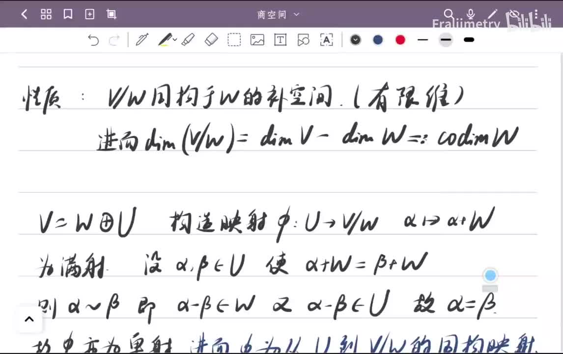 商空间与补空间