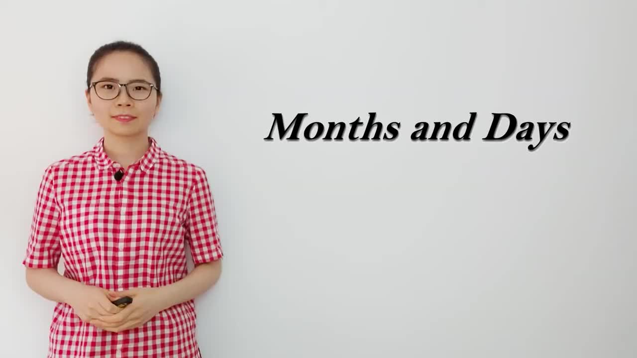 9.月份-Expressing Dates (Months and Days) in Mandarin Chinese