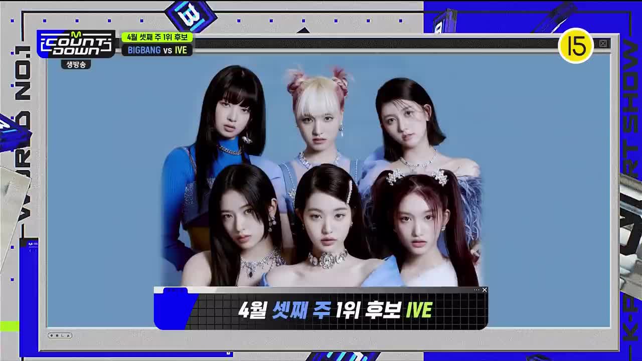 220421 Mnet M!Countdown IVE - LOVE DIVE