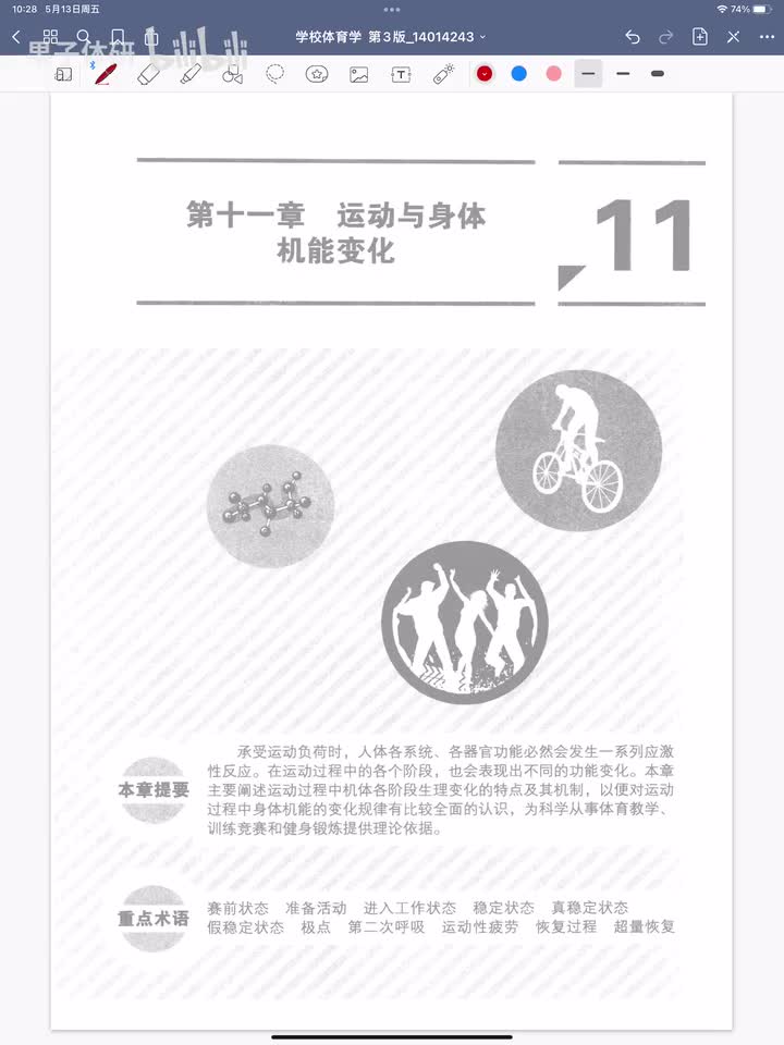 第十一章 运动与身体机能变化