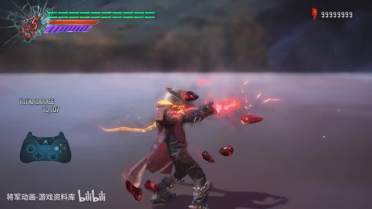 4.但丁(Dante)-枪械类-人形态《鬼泣5》将军动画录制