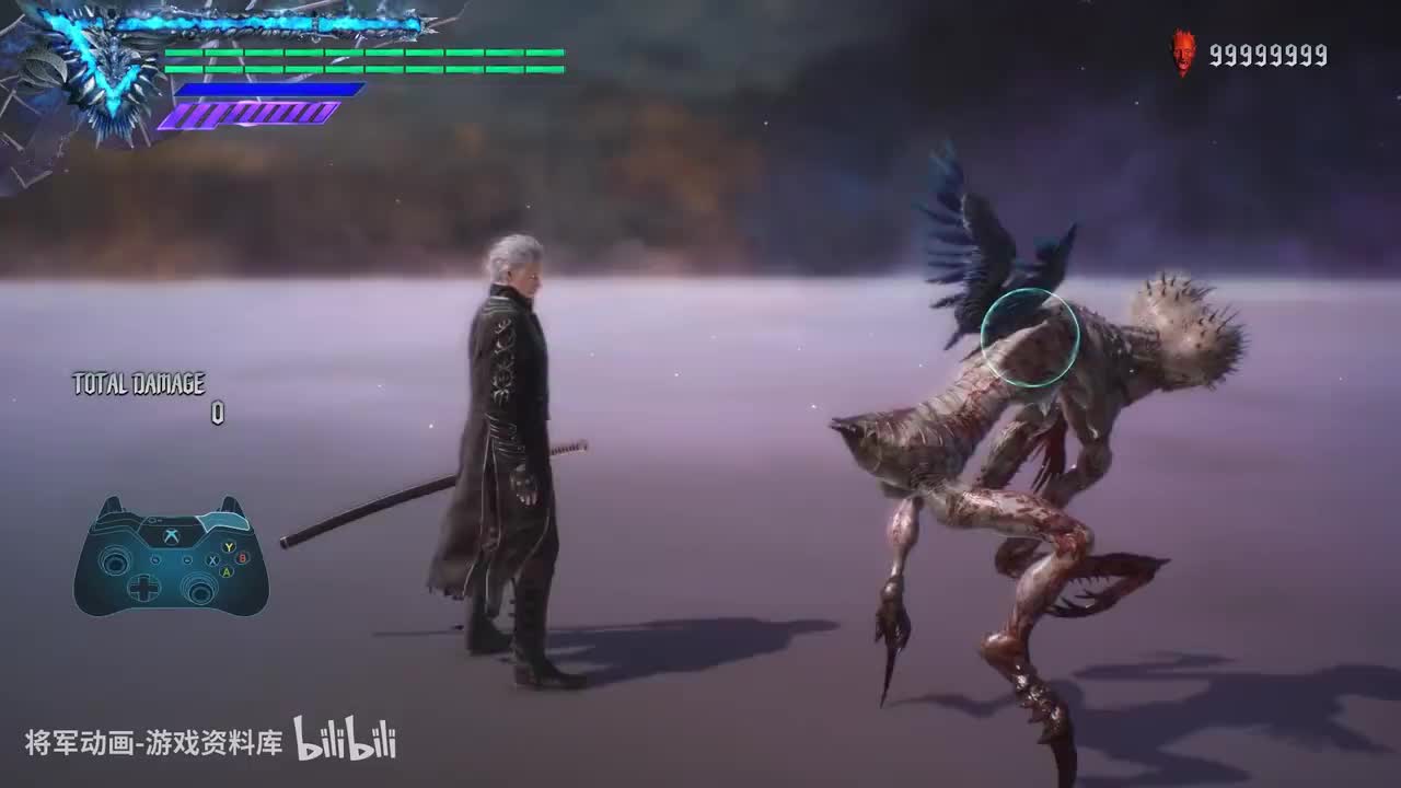 6.维吉尔(Vergil)-阎魔刀-人形态《鬼泣5》将军动画录制