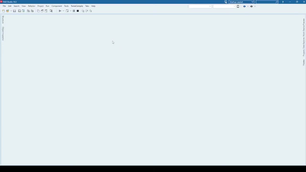 03-C++ Builder - Creating Login Form