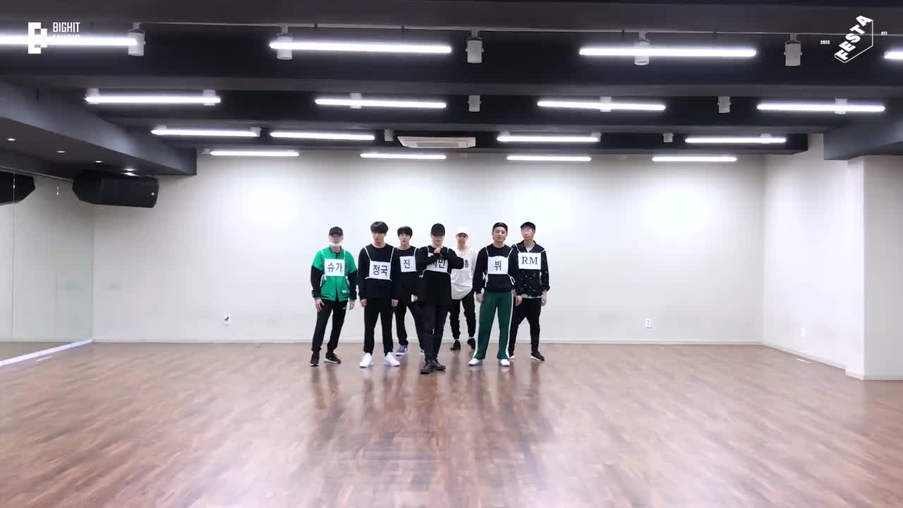 34BTS-Pied Piper 练习室#2022BTSFESTA