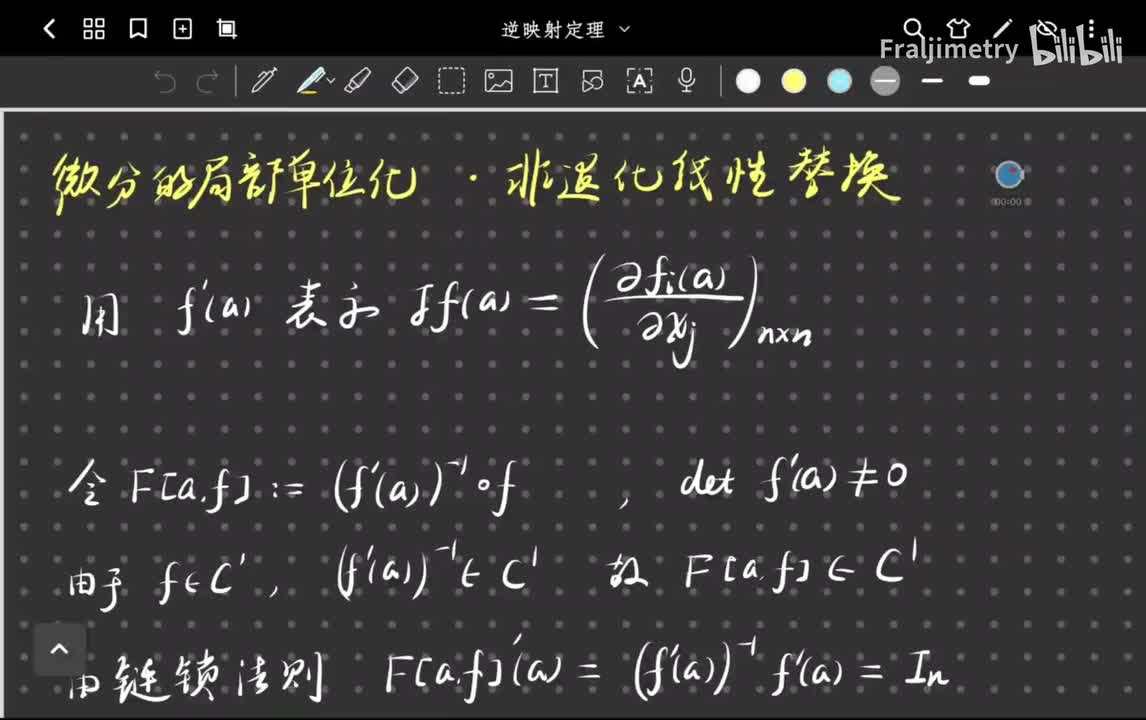 微分的局部单位化，仿射变换