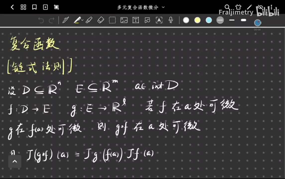 复合函数的链式法则【上】