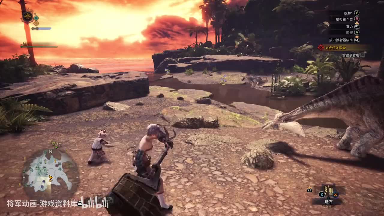 6.大锤-怪物猎人世界-将军动画录制