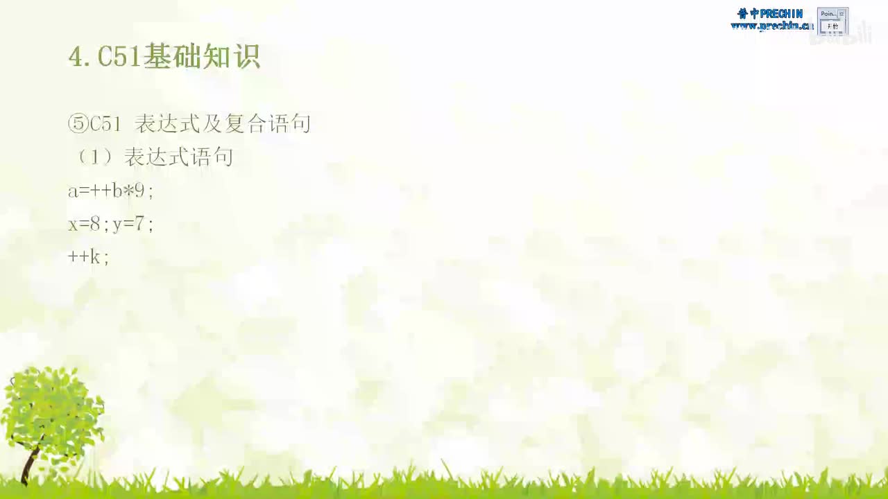 4.21-数字电路与C语言基础--表达式及复合语句