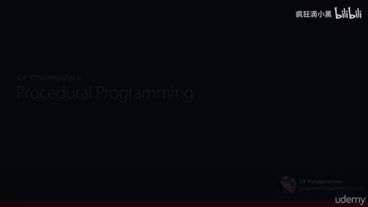 08.8 Procedural Programming