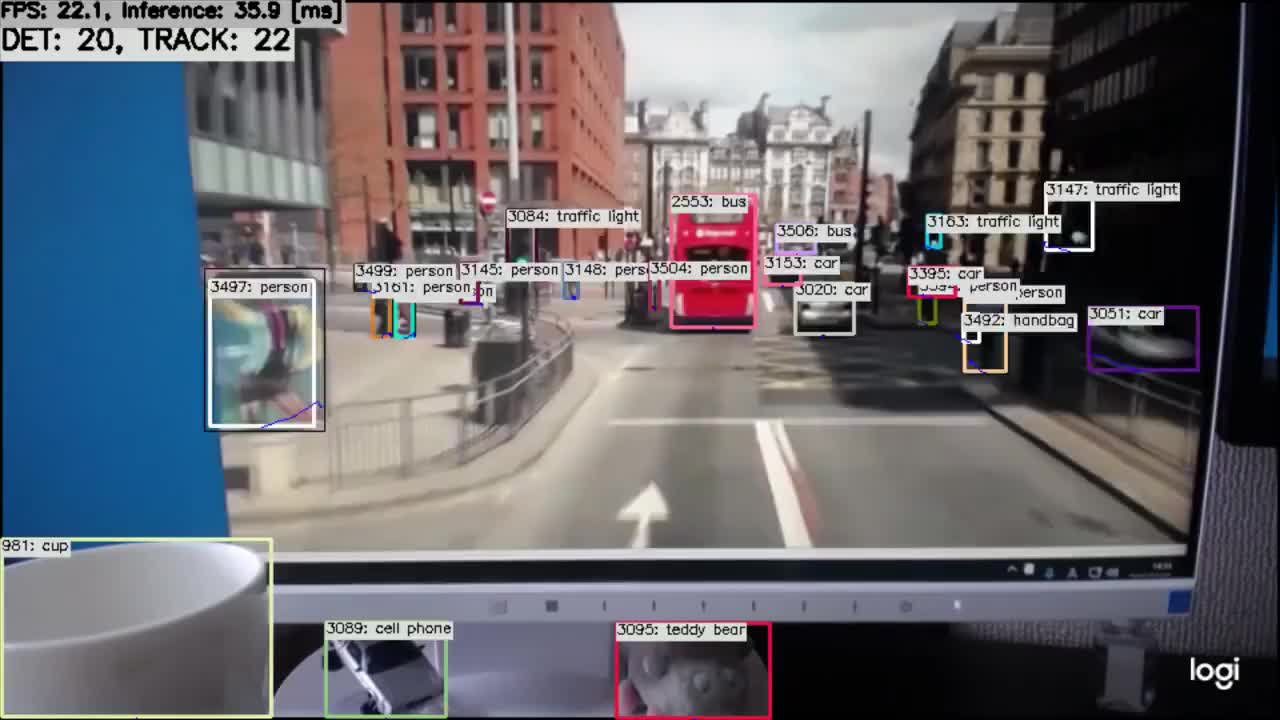 3. YOLOv7 with TensorRT on GeForce RTX 3060 Ti