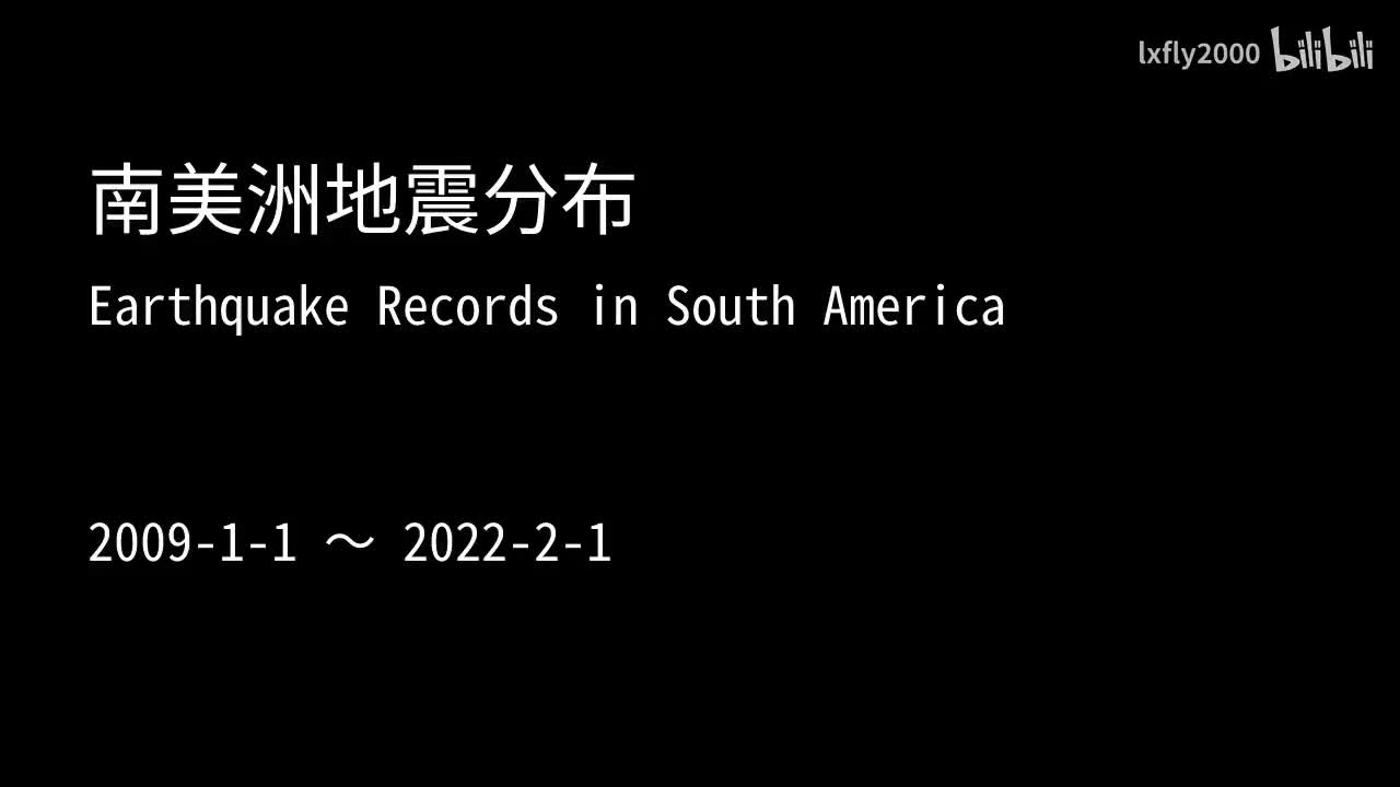 南美洲2009到2022年2月