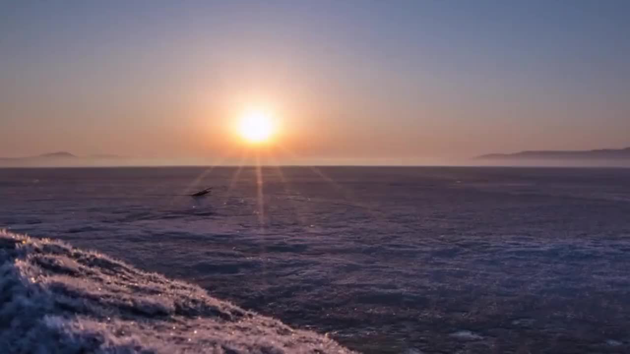 【美丽中国】《Amazing China》双语字幕绝佳英语听力素材，感受中国自然风光-p23-23.敬信湿地的候鸟大集会[高清版]