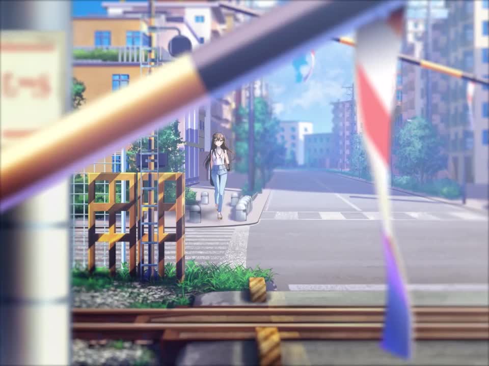 花园 多惠 - 夏日，跨越道口