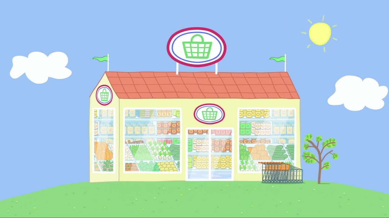 （小猪佩奇）Shopping【英文字幕】