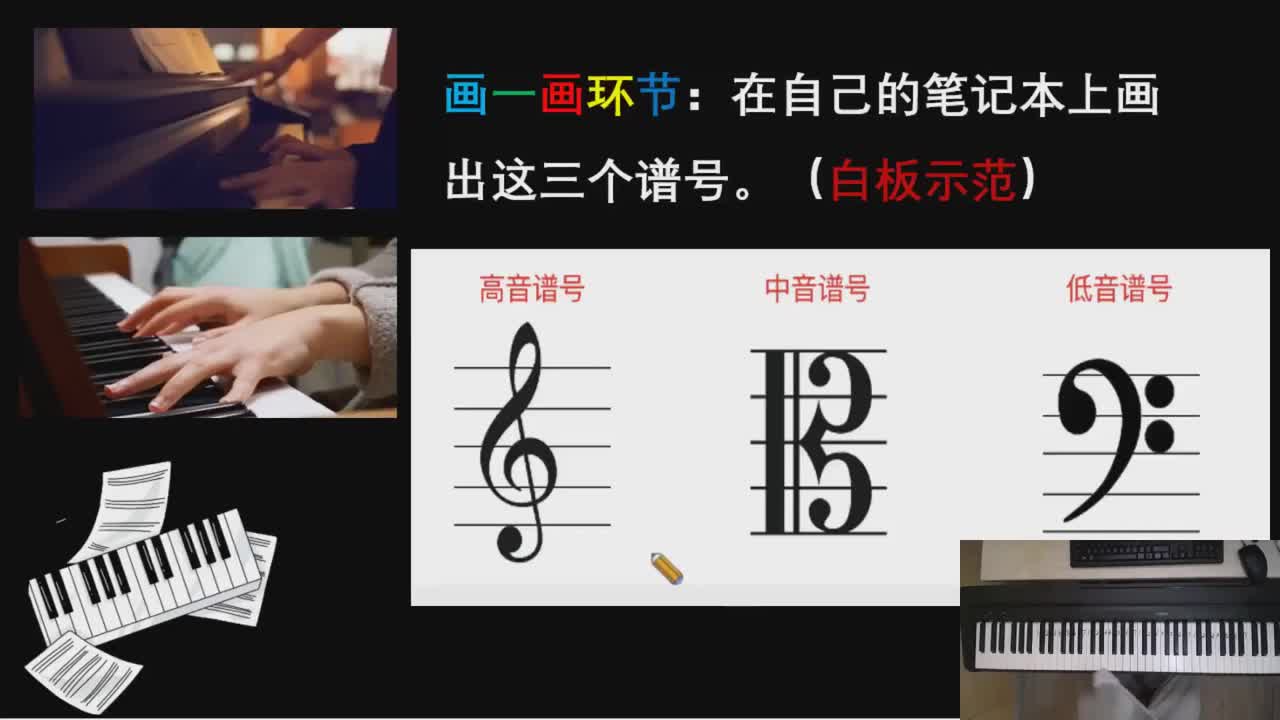 【简谱识谱、音符时值】琴键