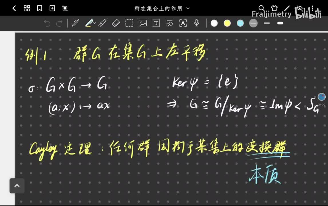 左平移与共轭作用