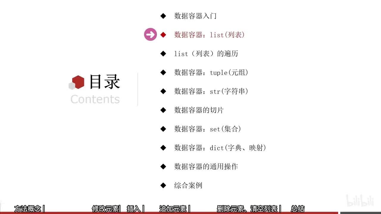 第一阶段-第六章-04-列表的常用操作方法