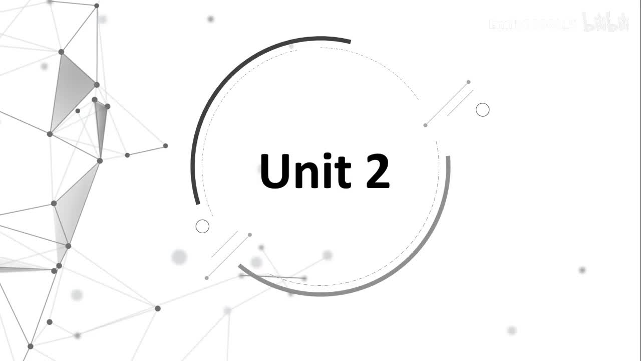 必修二 Unit 2