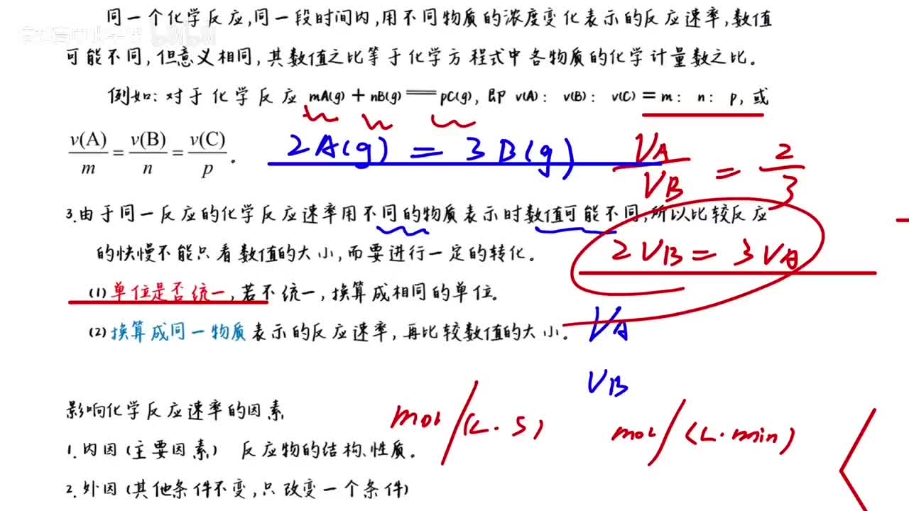 7.影响化学反应速率的因素
