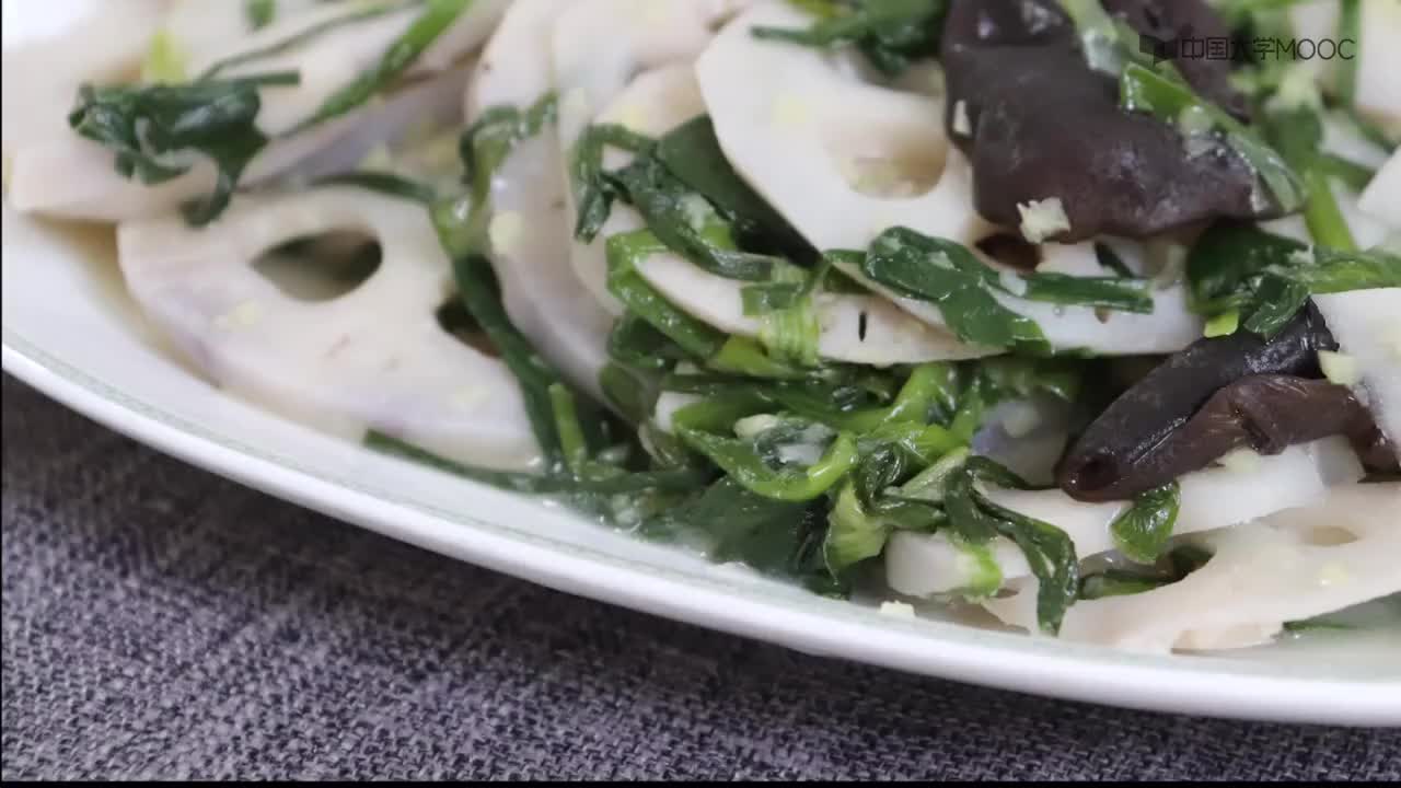 [8.44.1]--【血瘀质】韭菜鲜藕炒木耳