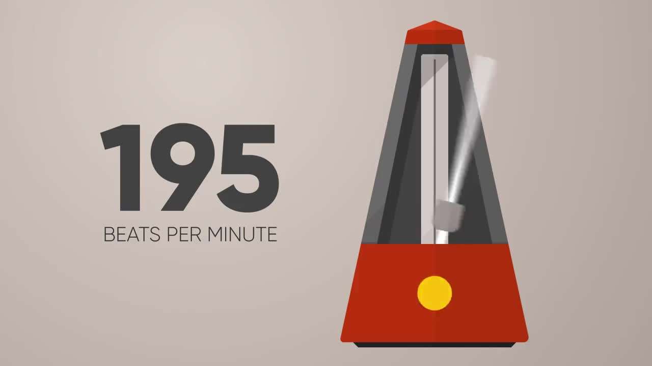 195 BPM Metronome