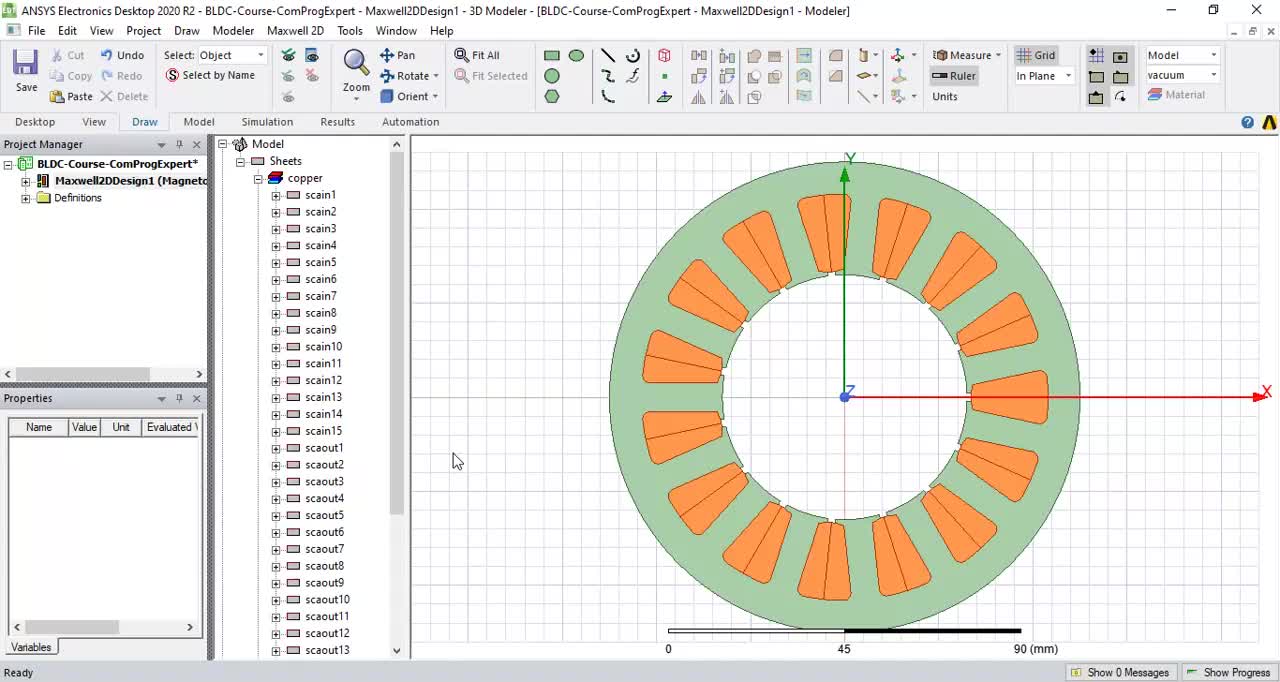Part #15_ 转子几何结构的创建