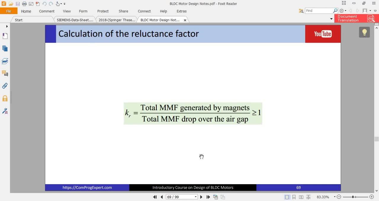 Part #18_ 磁阻系数的计算