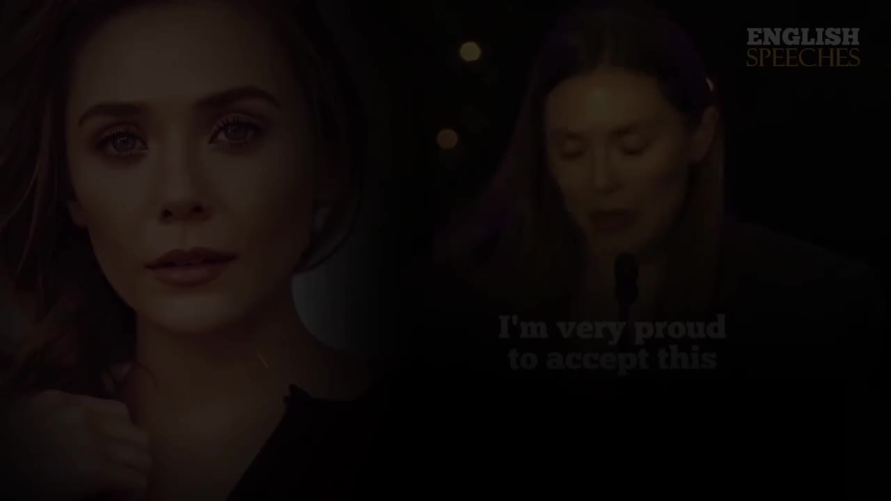 ENGLISH SPEECH ELIZABETH OLSEN The Latitude Project (English Subtitles)