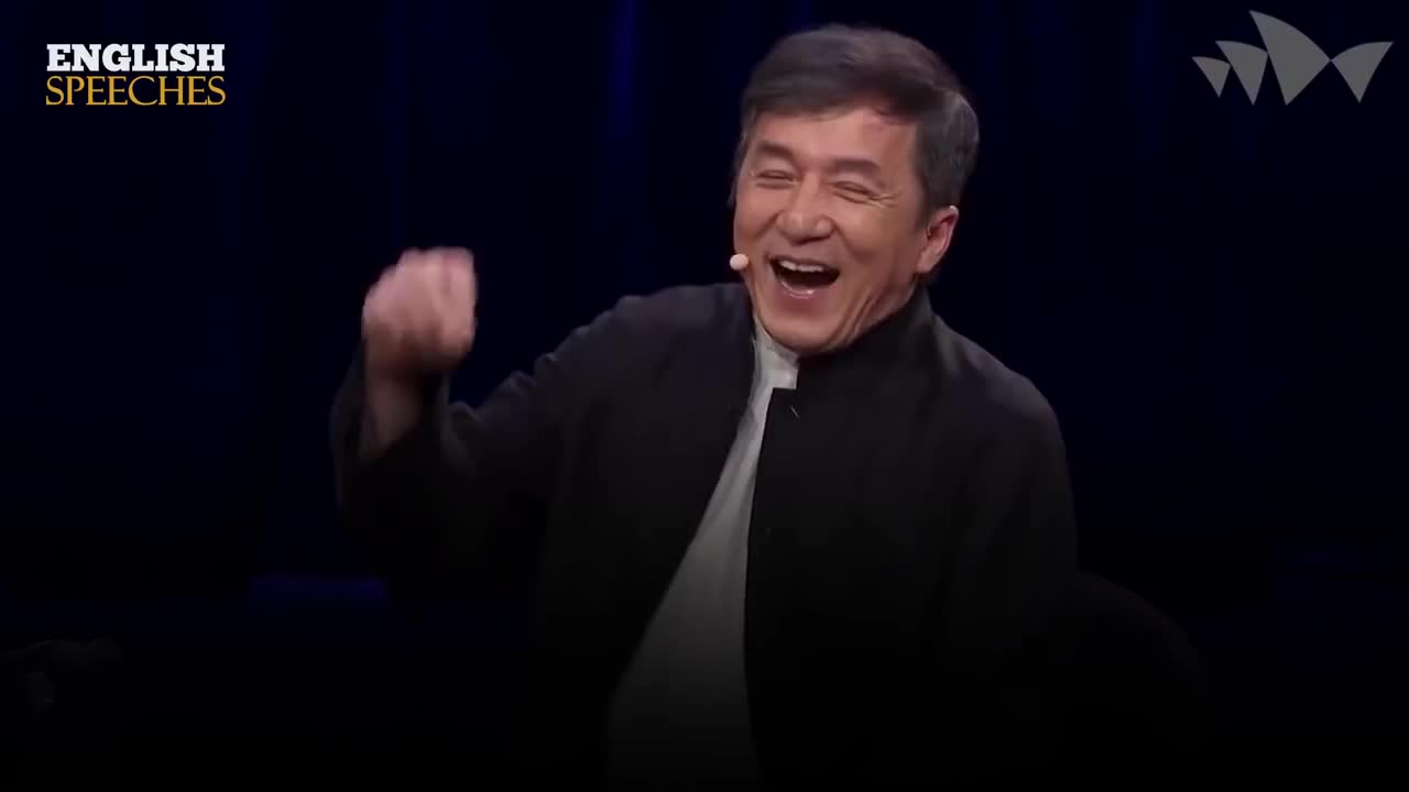 ENGLISH SPEECH JACKIE CHAN Become the Dragon (English Subtitles)