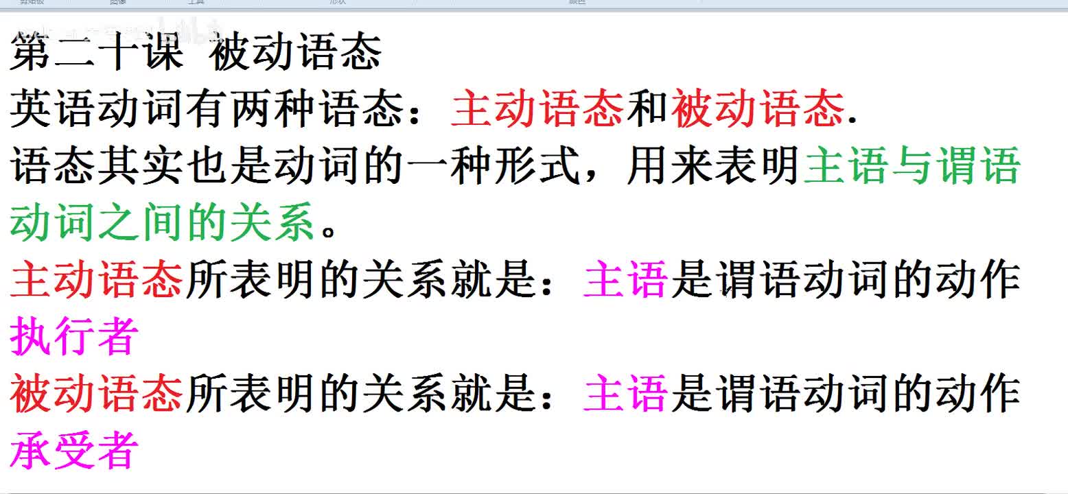 【复习必看】被动语态总结