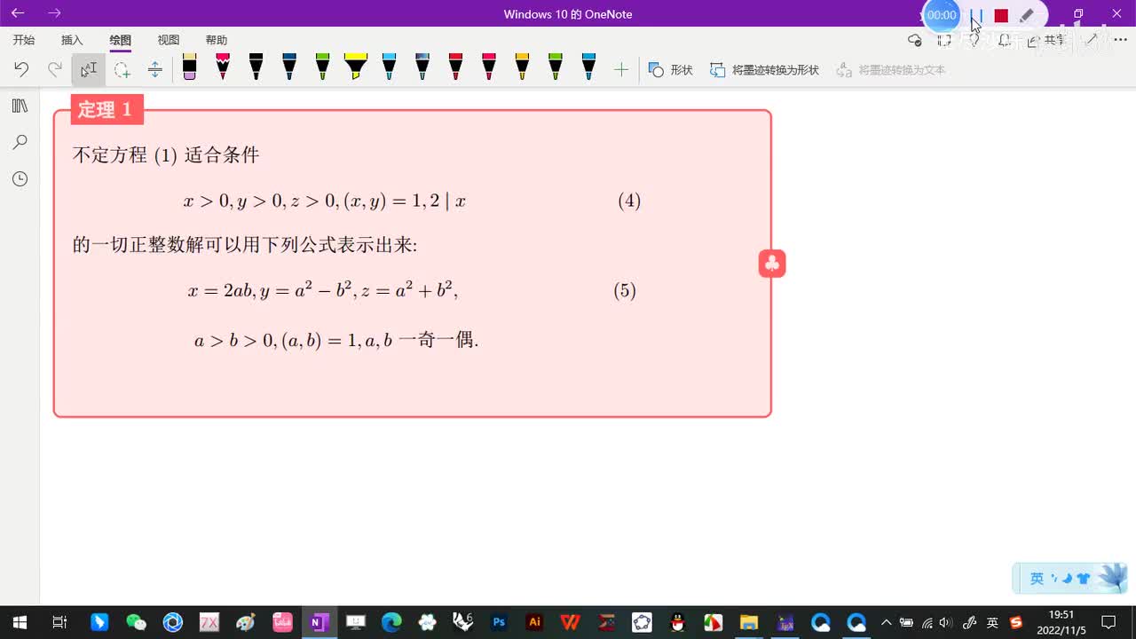 2.3-勾股数-6-定理1的证明-(1)-(初等数论-闵嗣鹤-第四版)
