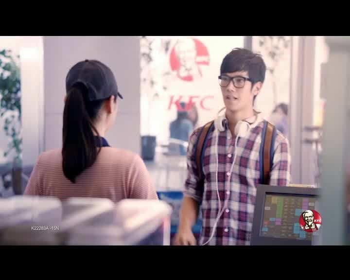 肯德基鸡翅买二送一广告-心花朵朵开篇全国