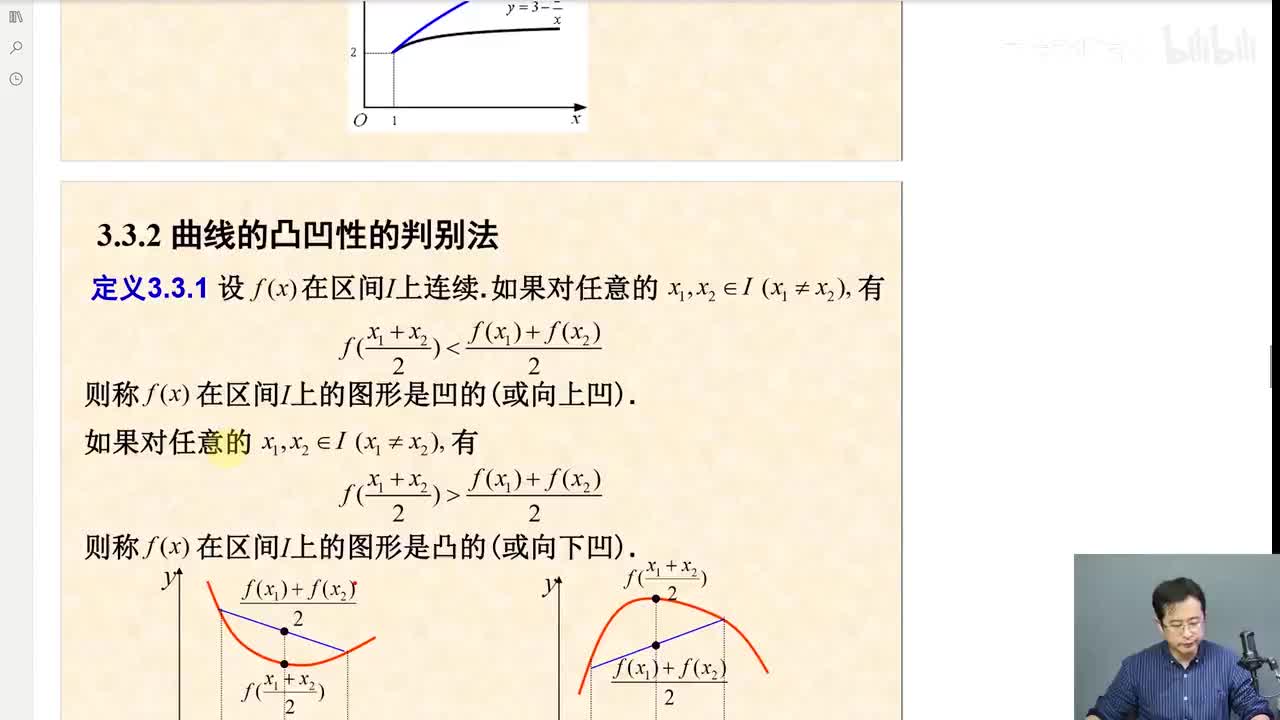 函数的凹凸性和拐点
